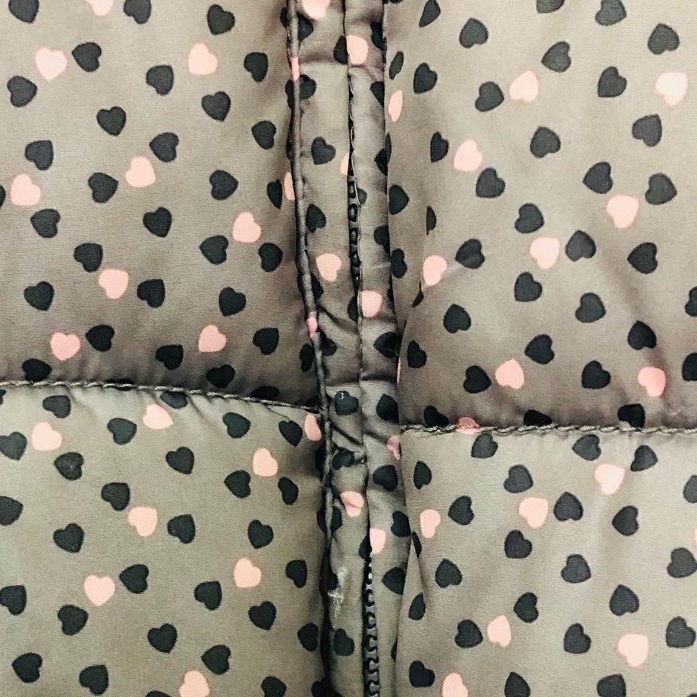 Sfera Girls’ Mini-hearts Puffer Jacket - Picture 3 of 8